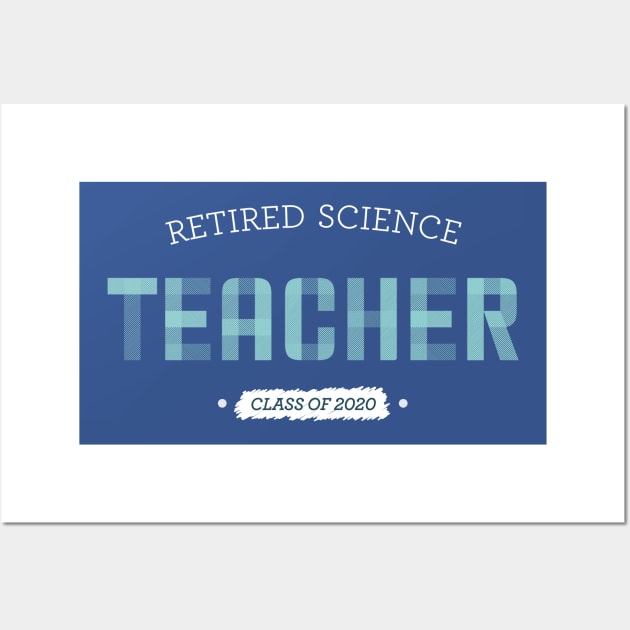 Retired science teacher Wall Art by OutfittersAve